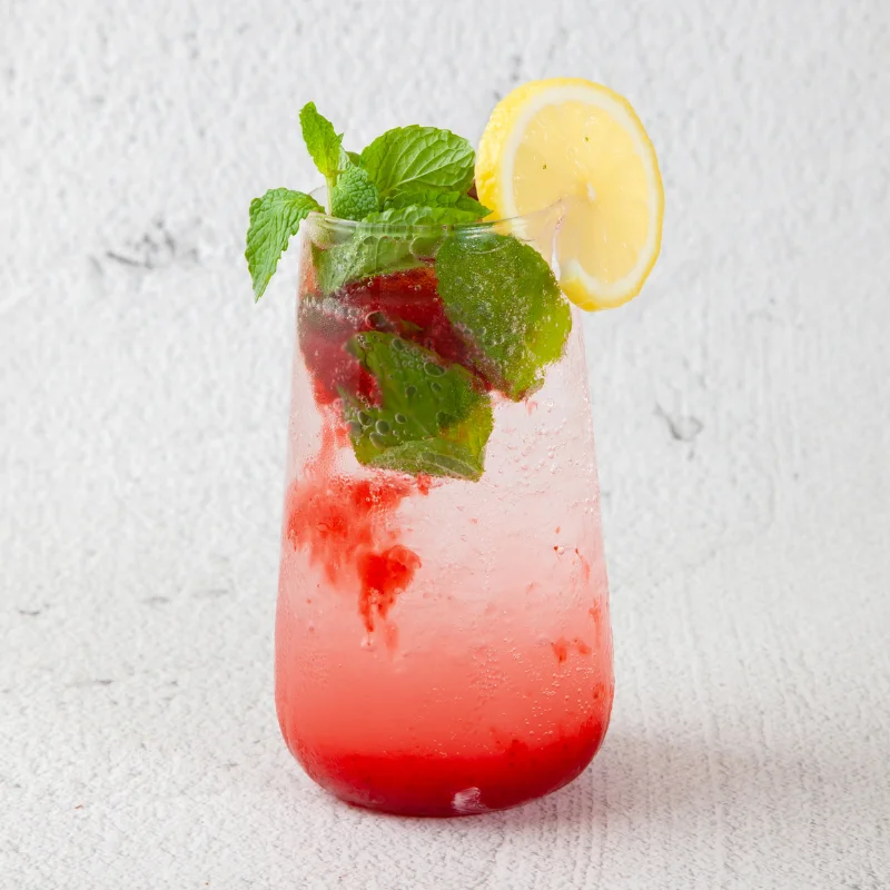 Boran Thai Food | Strawberry Mint Soda