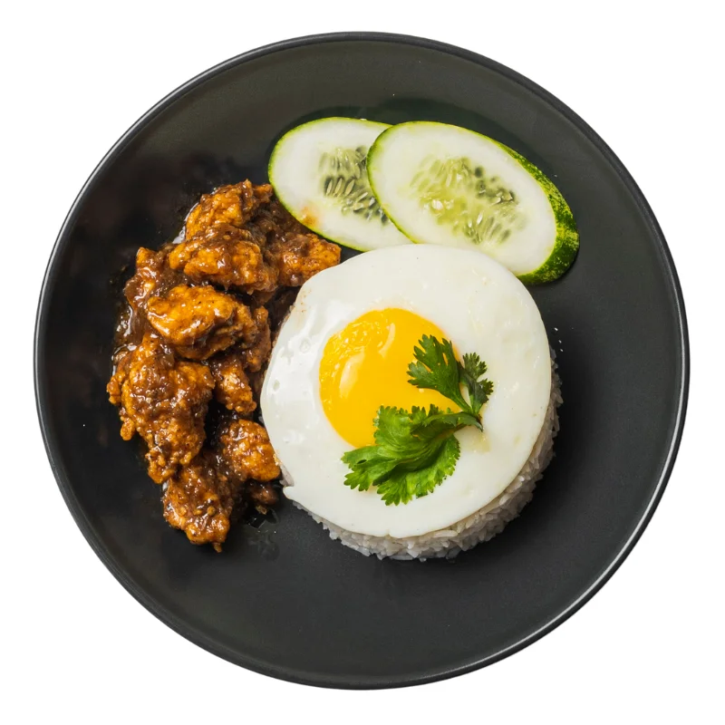 Boran Thai Food | Thai Blackpepper Sauce With Rice & Egg