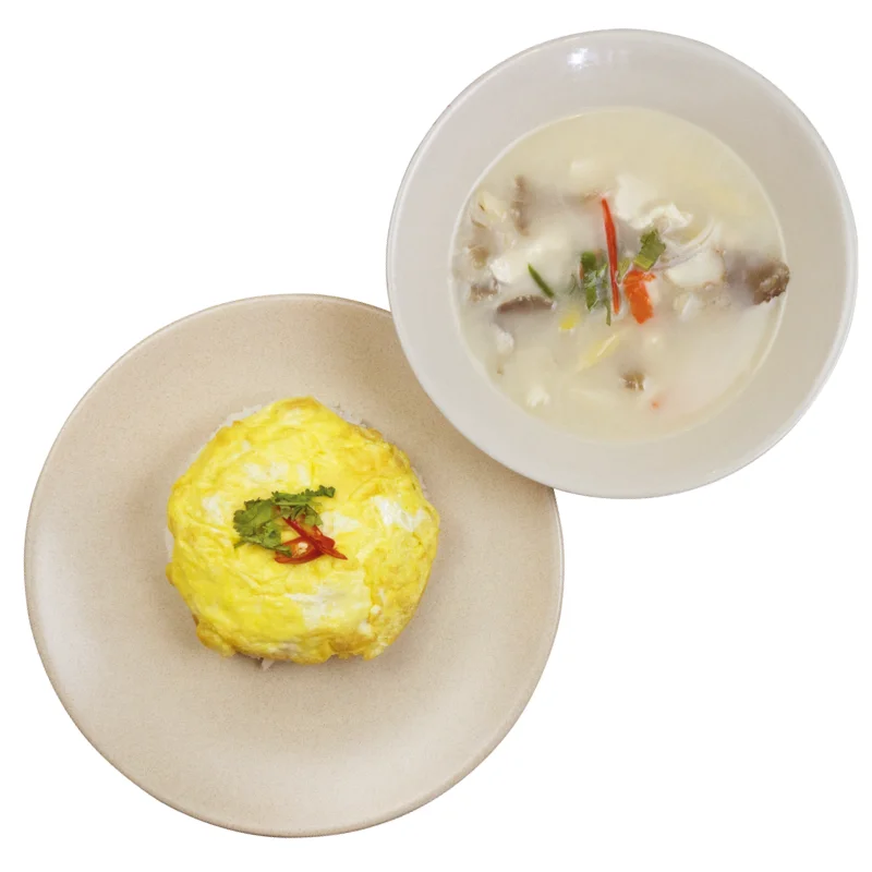 Boran Thai Food | Tom Kha Chicken With Rice & Omelette