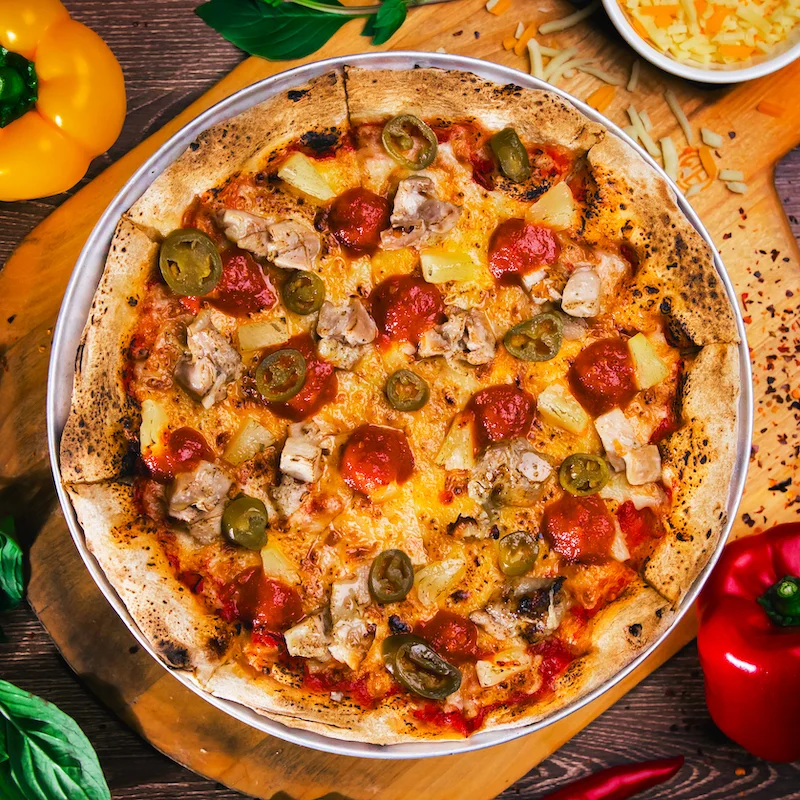 myPizzaLab | 10" Scorching Hawaiian
