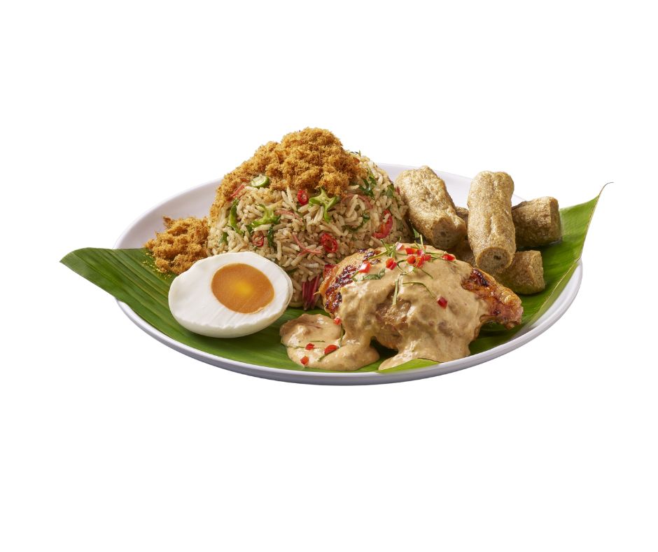 Sepiring | Nyonya Nasi Ulam Ayam Percik