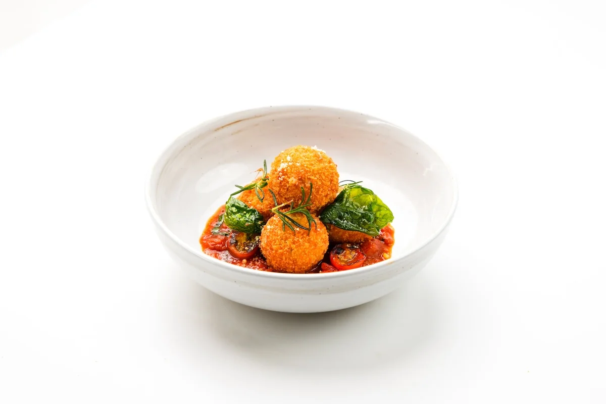 Cafe Chef Wan | Arancini Ai Funghi (V)