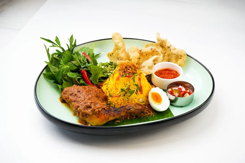 Cafe Chef Wan | Chef Wan’s Nasi Ulam with Ayam Percik