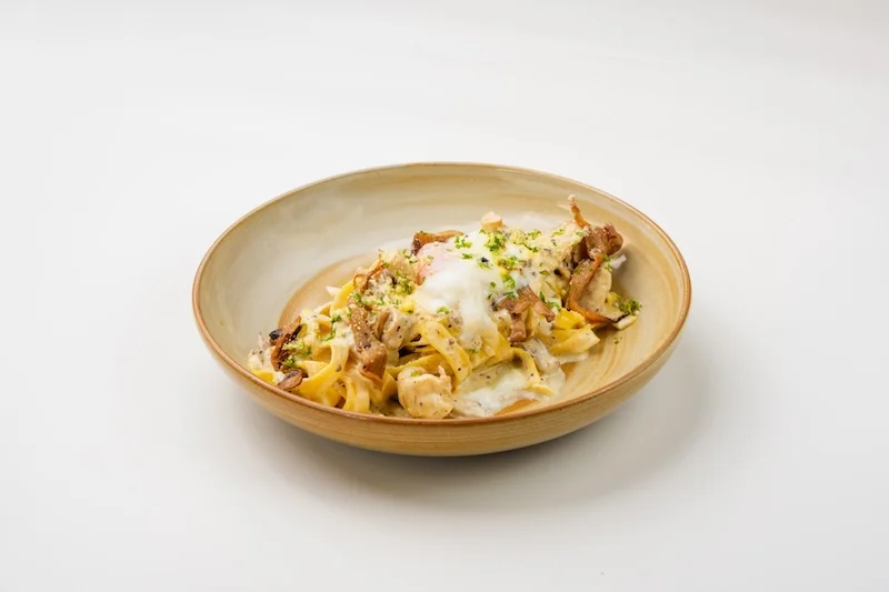 Cafe Chef Wan | Fettuchini Mushroom Truffle (V)